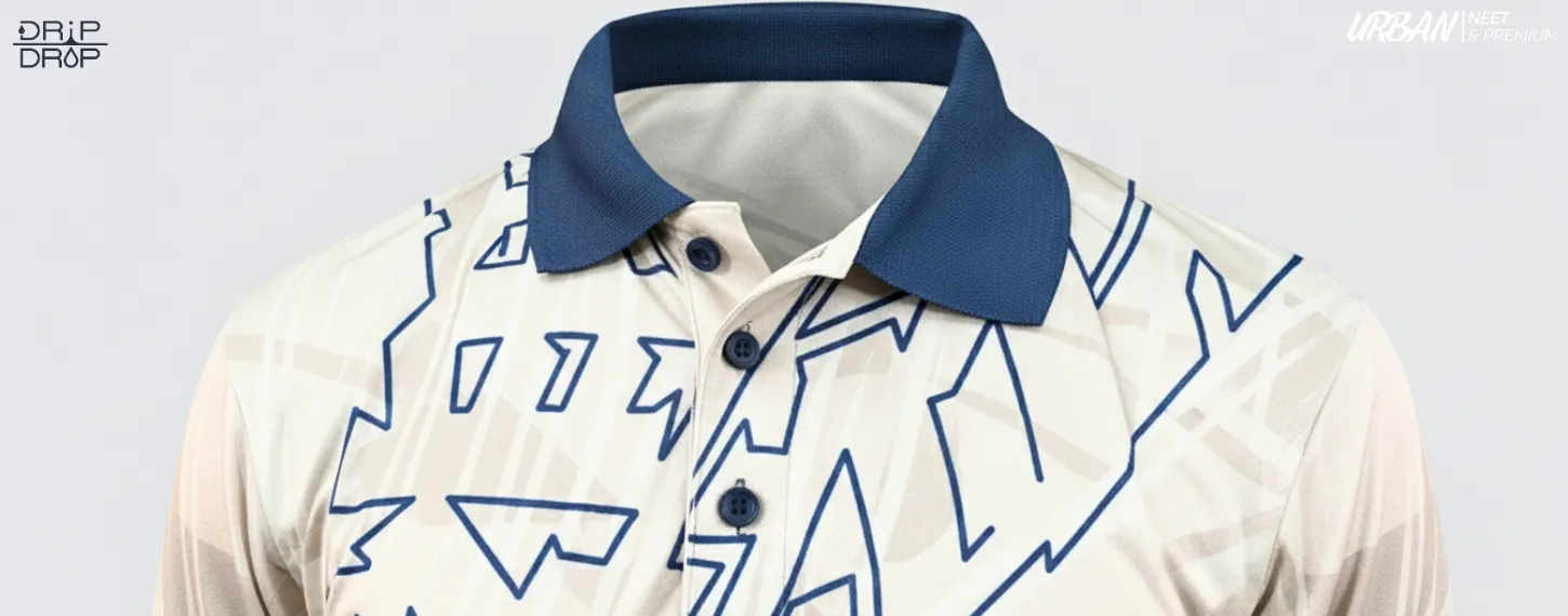 Cream Graphic Full Sleeve T-Shirt