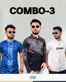 Graphic T-Shirt 3pcs Combo 3