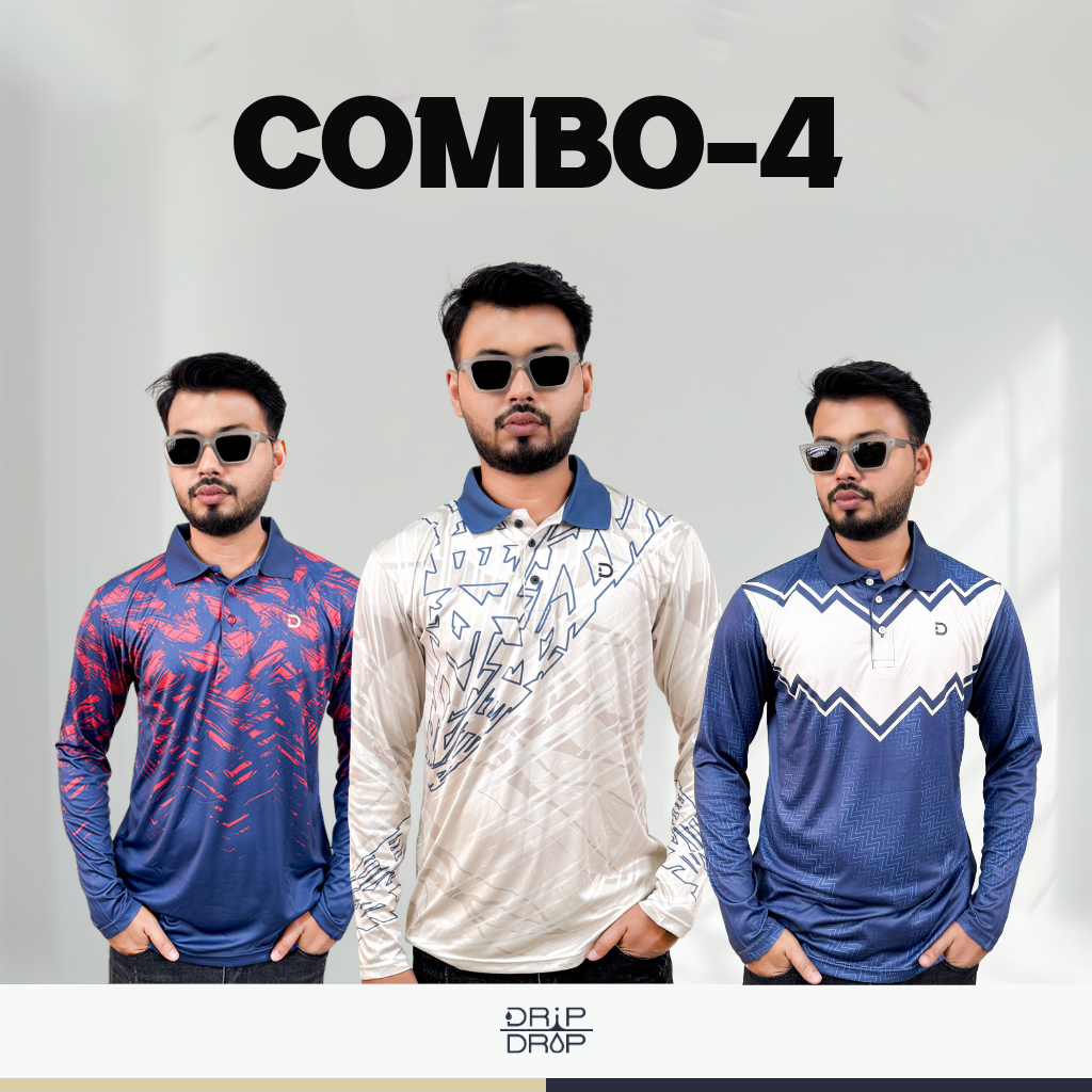 Graphic T-Shirt 3pcs Combo 4