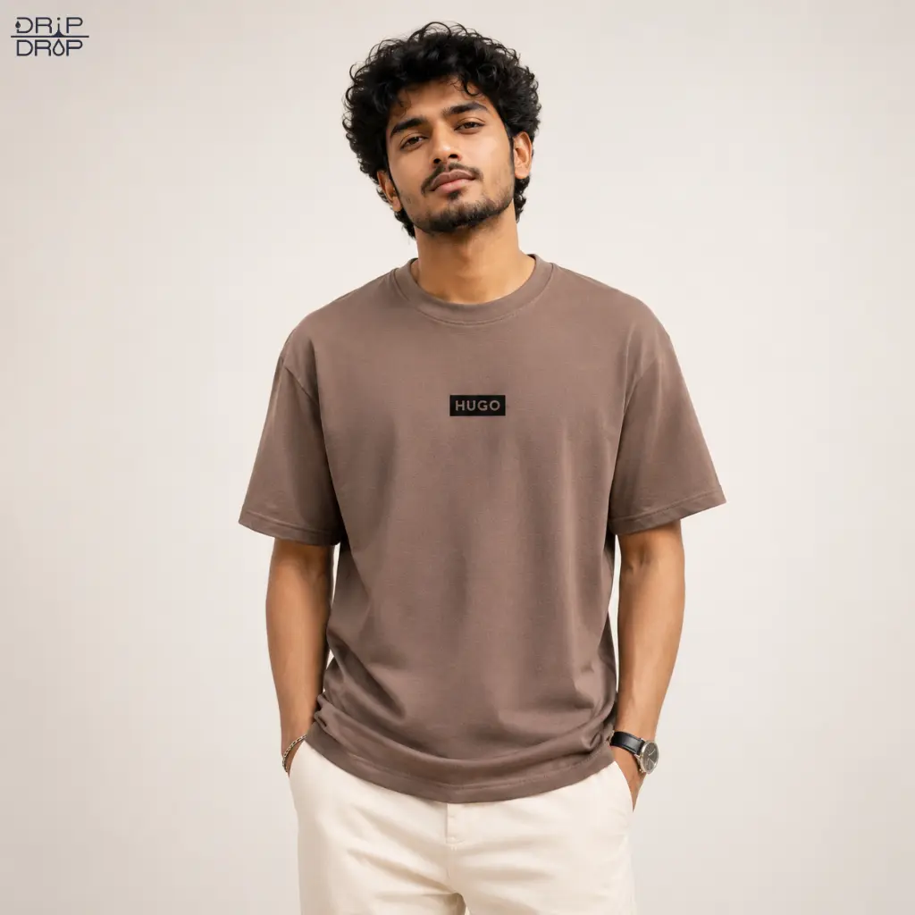 Hugo Drop Shoulder T-Shirt